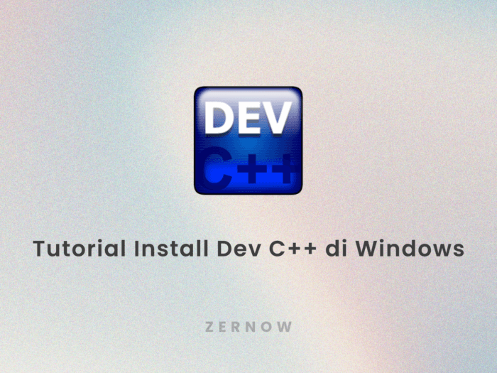 cara install dev c++ di windows