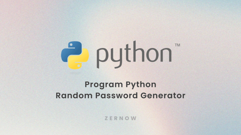 cara membuat password generator python