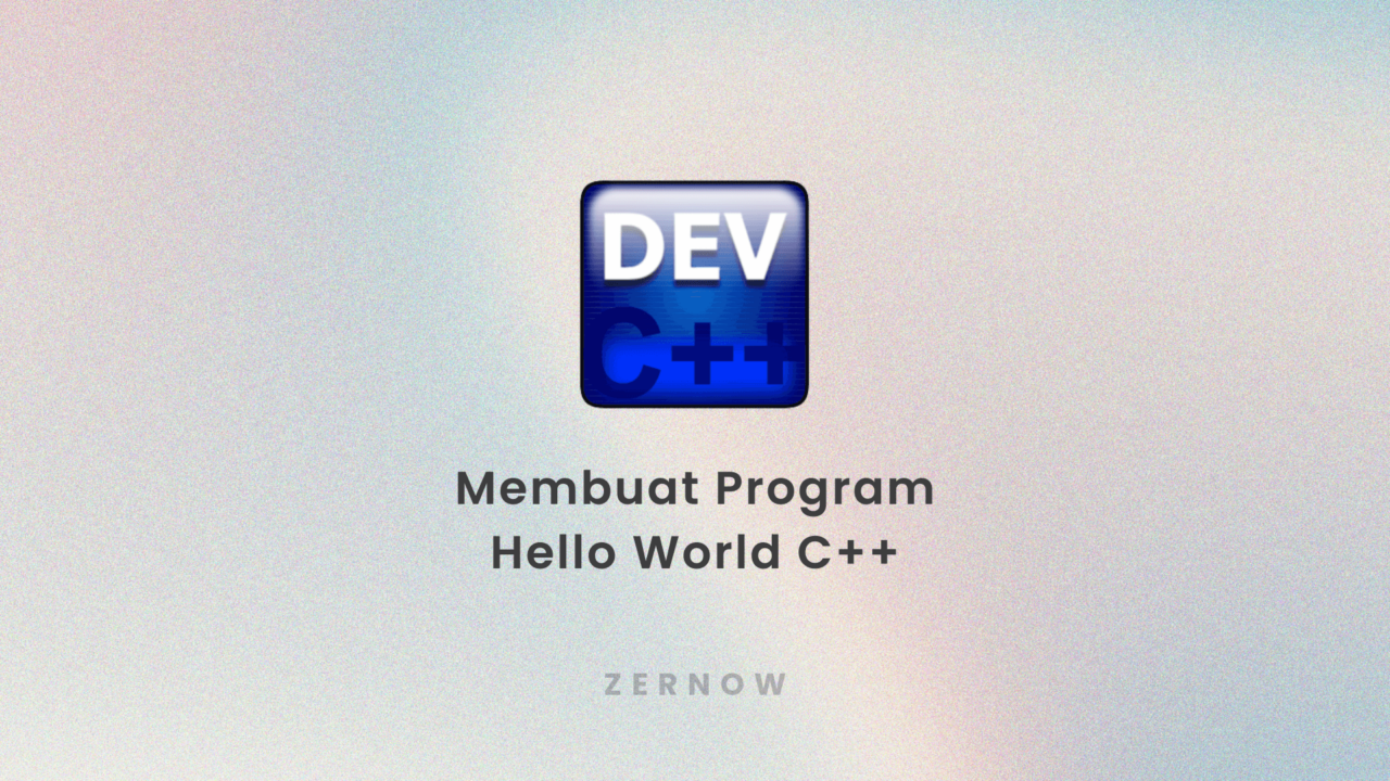 hello world c++